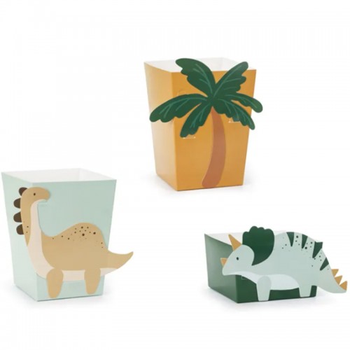 Caixas Pipocas Dinossauros